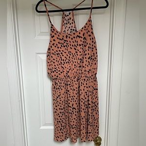 White Britch spot boutique dress